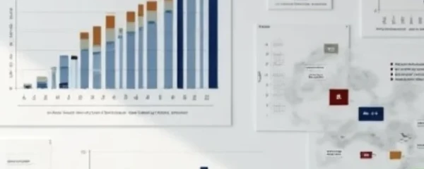 Bild von einer Wand, an der verschiedenste Charts mit Statistiken für die Marketinganalyse hängen.